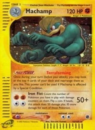 Machamp 16/165 - Expedition Reverse Holofoil