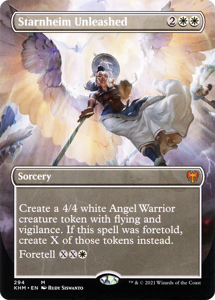 Starnheim Unleashed (Borderless Alternate Art) [Kaldheim] Foil