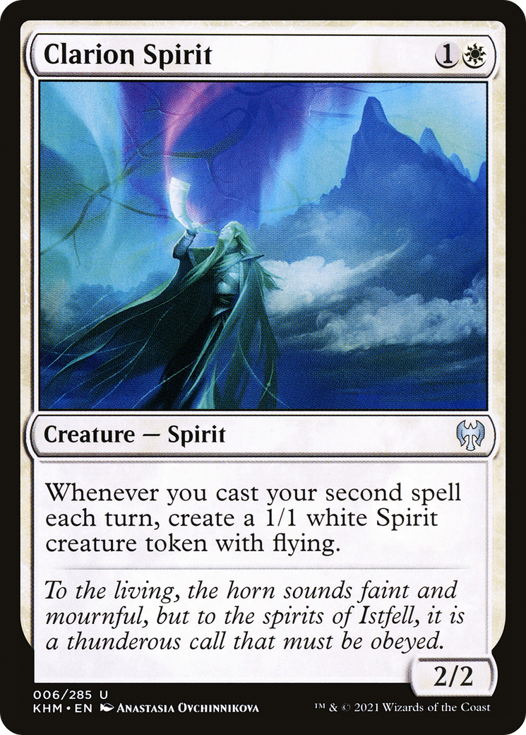 Clarion Spirit [Kaldheim] Foil