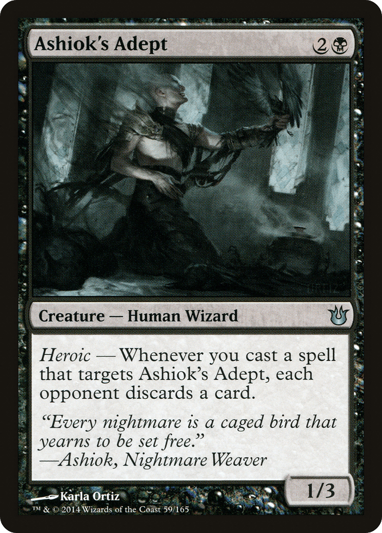 Ashiok's Adept [Born of the Gods] Foil