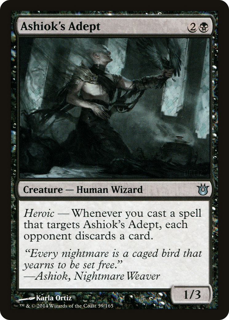 Ashiok's Adept [Born of the Gods] Foil