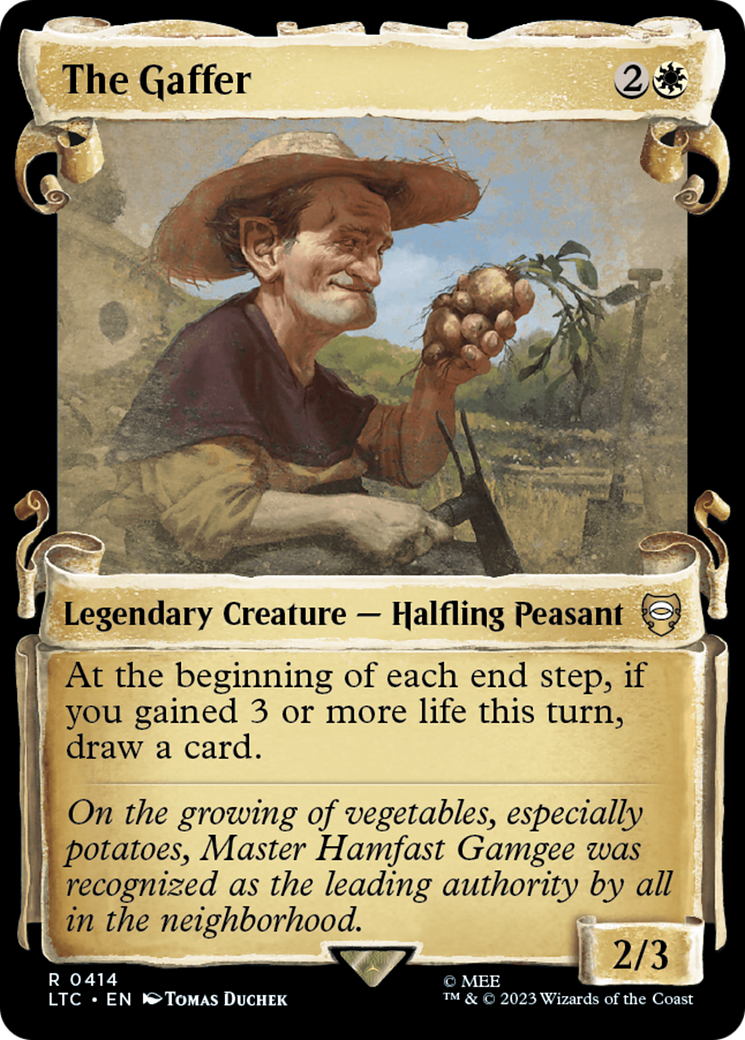 The Gaffer [The Lord of the Rings: Tales of Middle-Earth Commander Showcase Scrolls] Foil