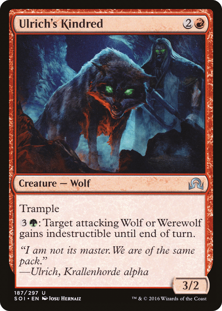 Ulrich's Kindred [Shadows over Innistrad] Foil