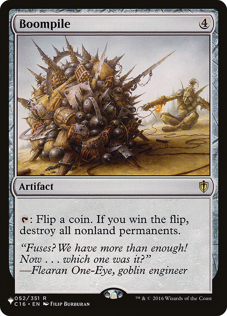 Boompile |  (C16-52) [The List]