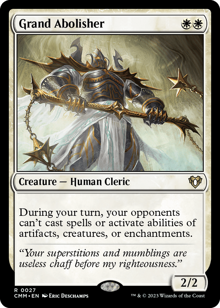Grand Abolisher [Commander Masters] Foil