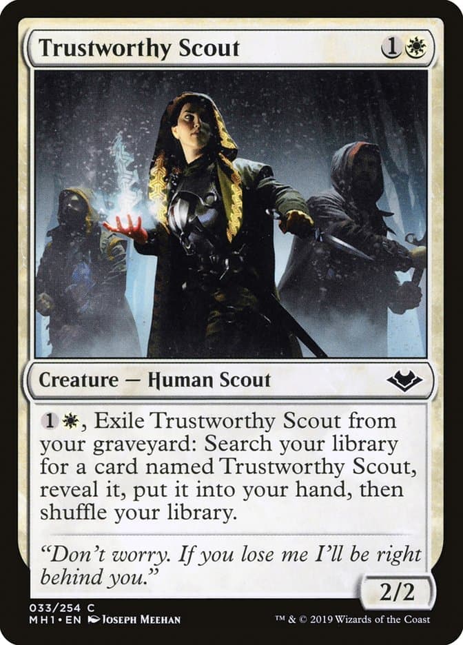 Trustworthy Scout [Modern Horizons] Foil