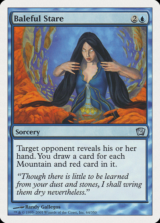 Baleful Stare 64/350 (9th Edition) 