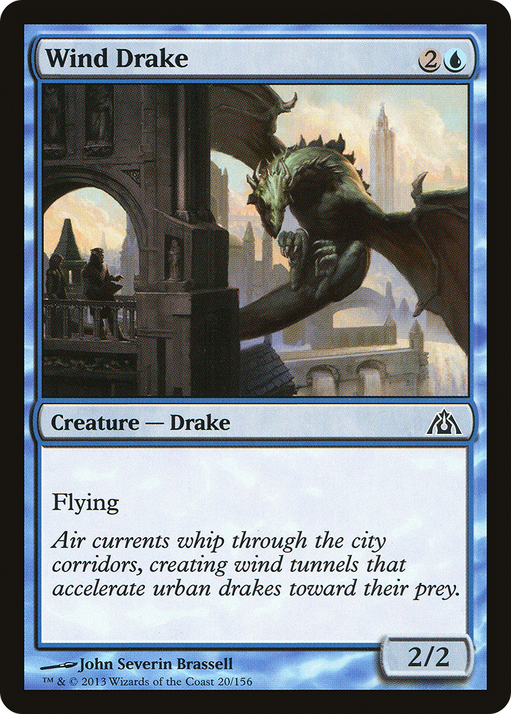 Wind Drake [Dragon's Maze] Foil