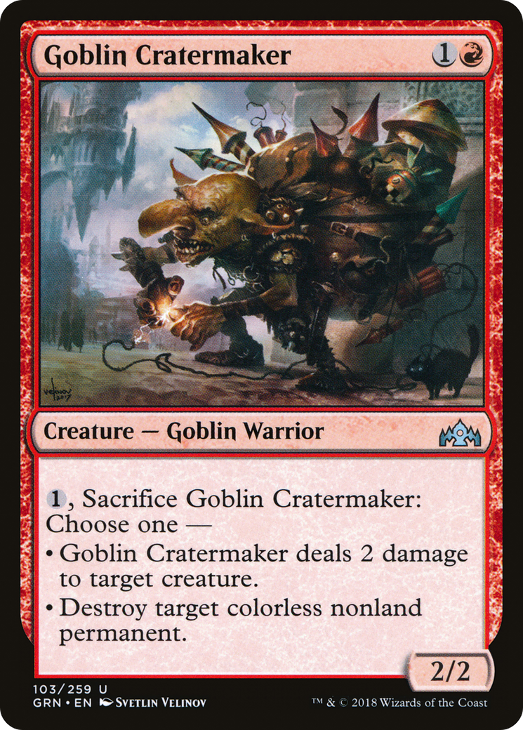 Goblin Cratermaker [Guilds of Ravnica] Foil