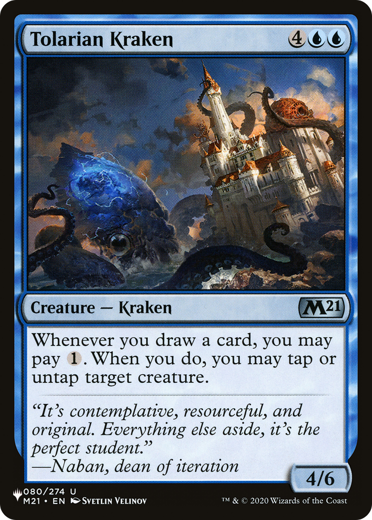 Tolarian Kraken |  (M21-80) [The List]