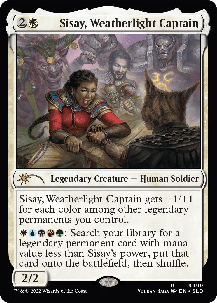 Sisay, Weatherlight Captain [Secret Lair Drop Series] Foil
