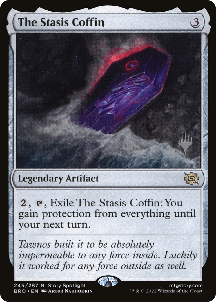 The Stasis Coffin (Promo Pack) [The Brothers' War Promos]