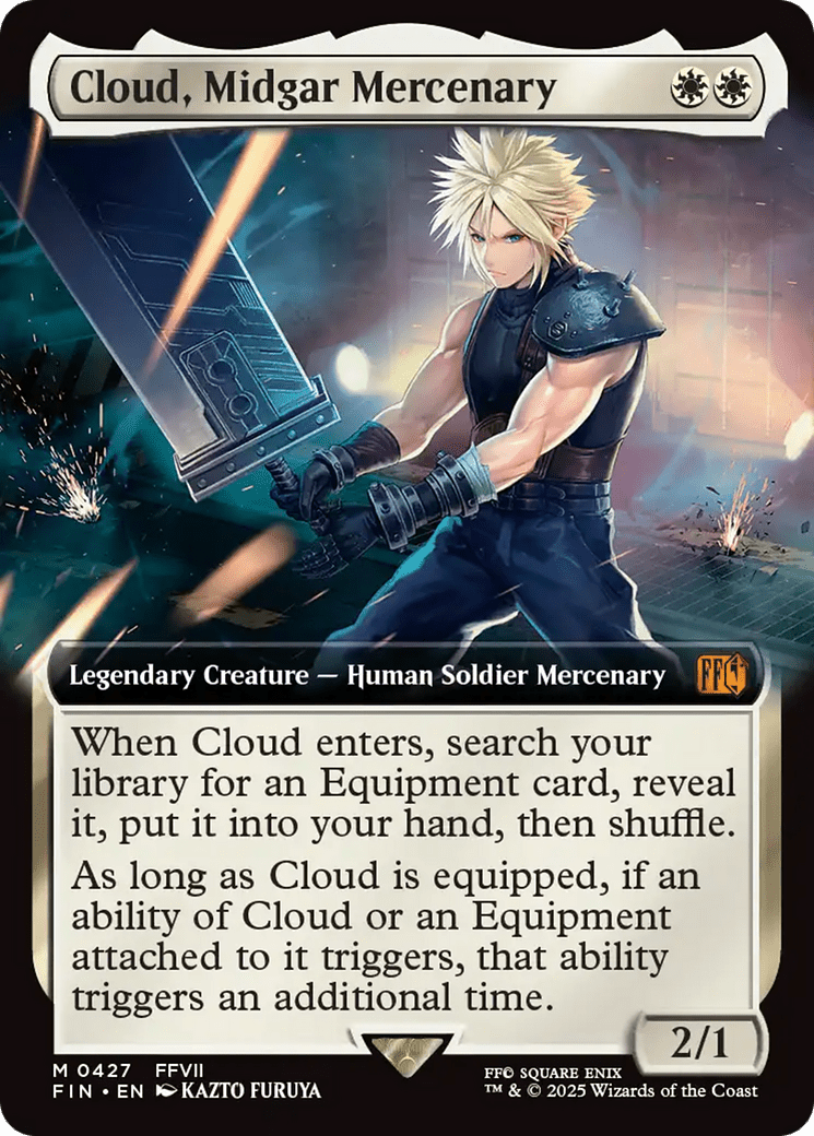 Cloud, Midgar Mercenary (Extended Art) (427) [FINAL FANTASY]