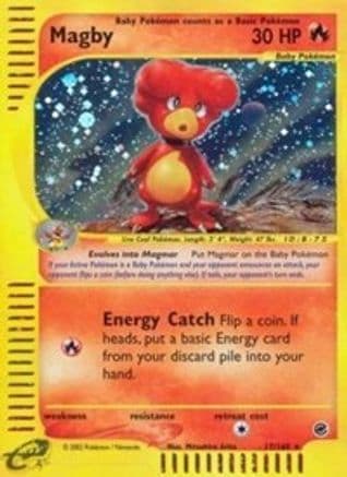 Magby 17/165 - Expedition Reverse Holofoil