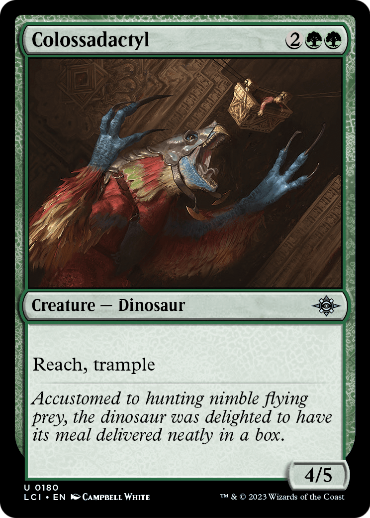 Colossadactyl [The Lost Caverns of Ixalan] Foil