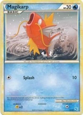 Magikarp (#) 19- HGSS Trainer Kit Gyarados & Raichu