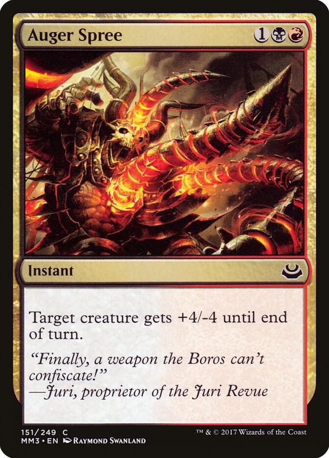 Auger Spree 151/249 (Modern Masters 2017)  - Foil