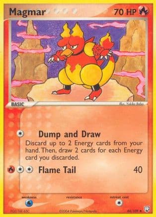 Magmar 044/109 - Team Rocket Returns Reverse Holofoil