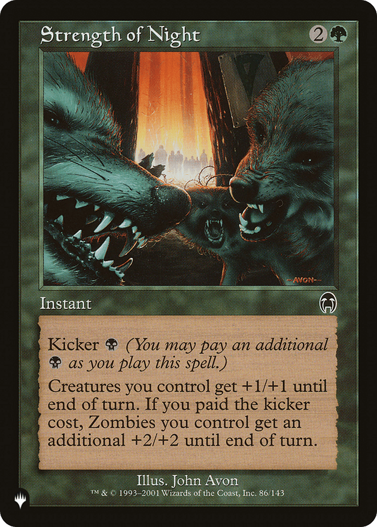 Strength of Night |  (APC-86) [The List]