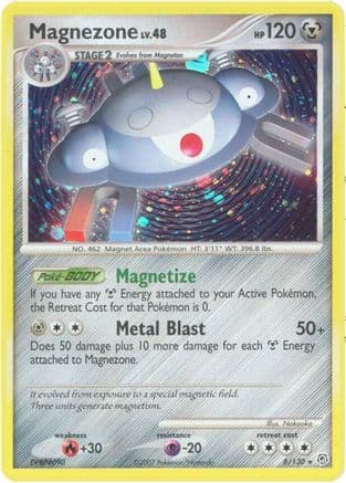 Magnezone (8/130) [Diamond & Pearl: Base Set] Reverse Holofoil