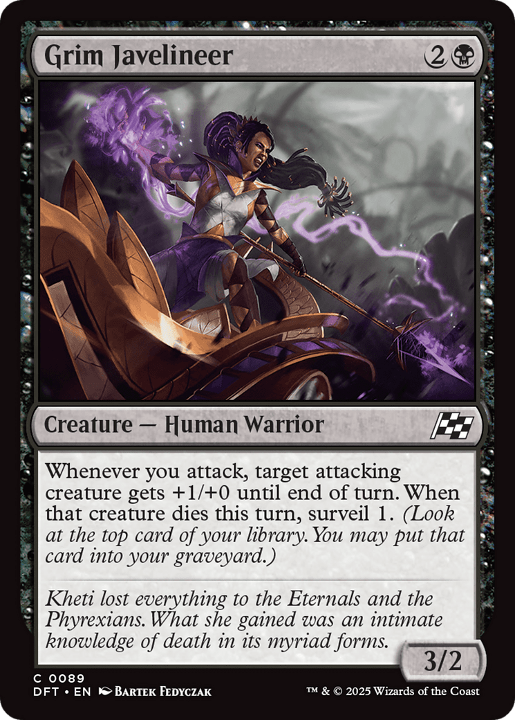 Grim Javelineer |  (089) [Aetherdrift]