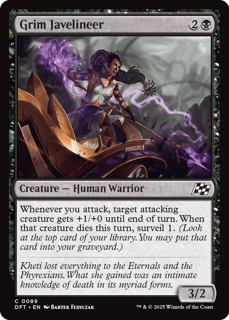 Grim Javelineer |  (089) [Aetherdrift]