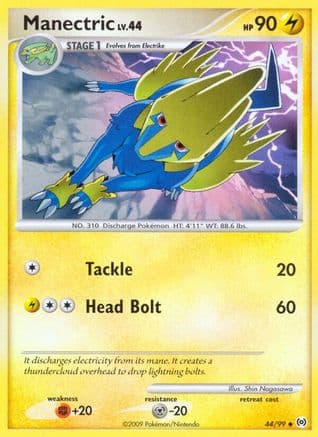Manectric 044/99 - Arceus Reverse Holofoil