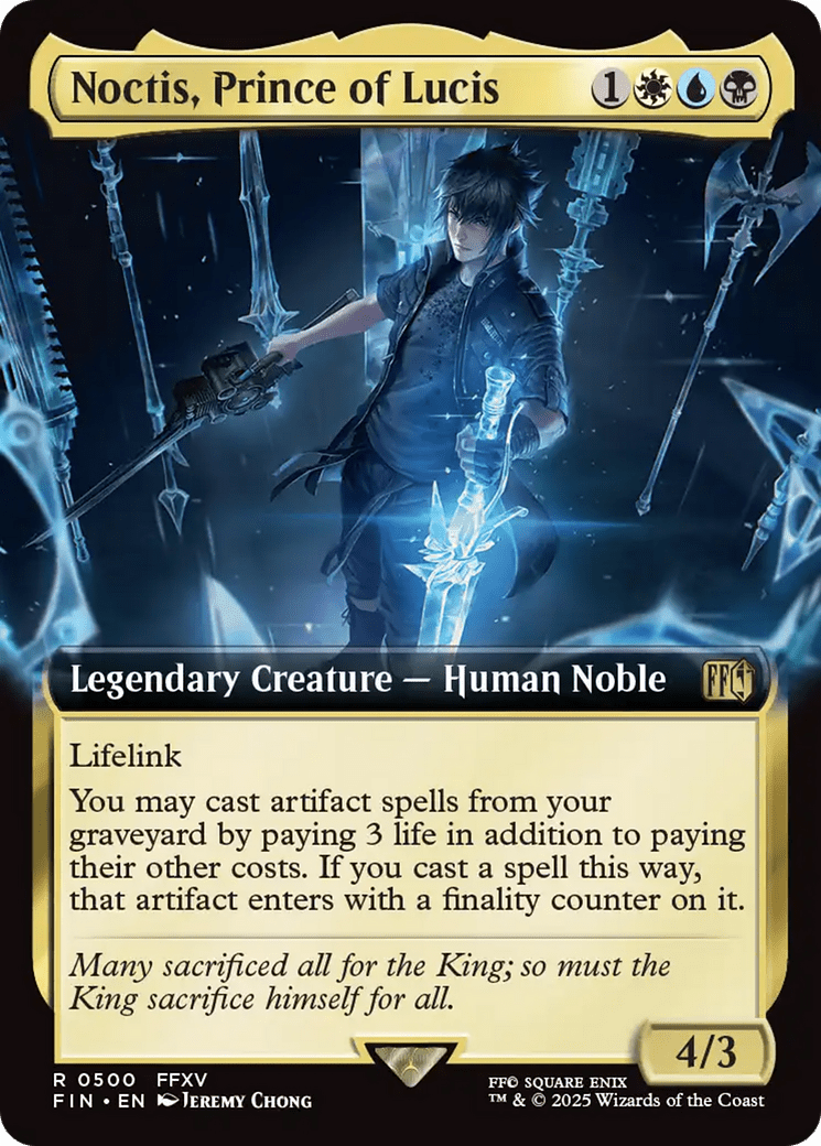 Noctis, Prince of Lucis (Extended Art) (500) [FINAL FANTASY]