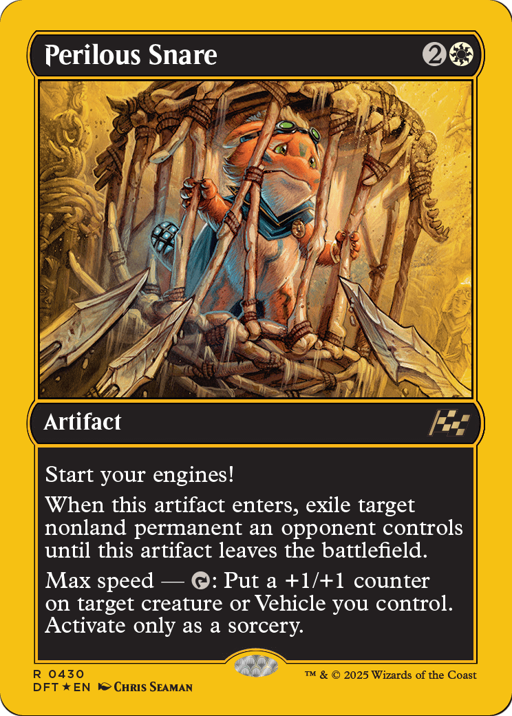 Perilous Snare |  Foil (430) [Aetherdrift]