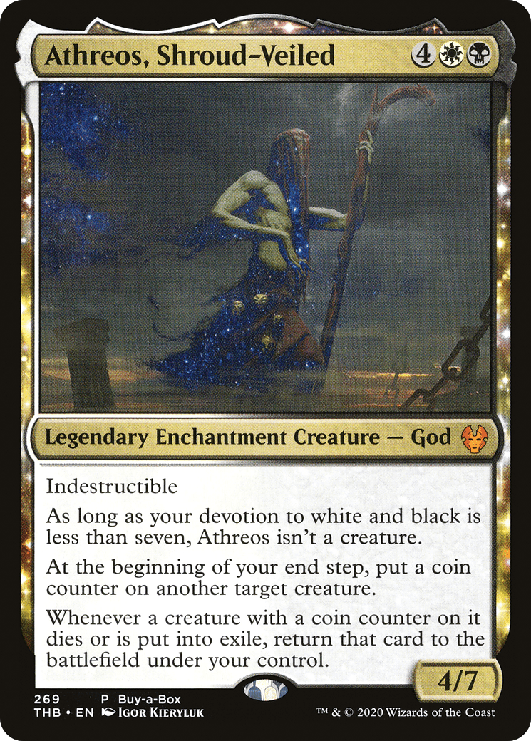 Athreos, Shroud-Veiled (Buy-A-Box) [Theros Beyond Death] Foil