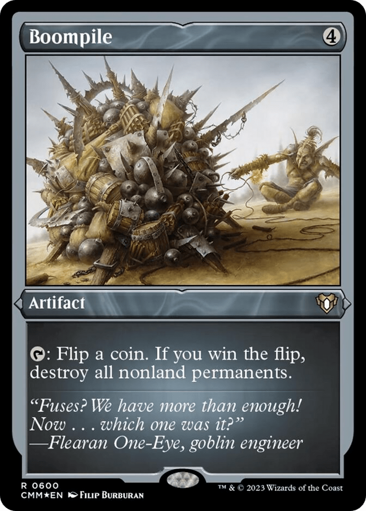 Boompile (Foil Etched) [Commander Masters]