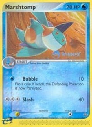 Marshtomp  (e-League) [Winner] 11/40 - Nintendo Promos