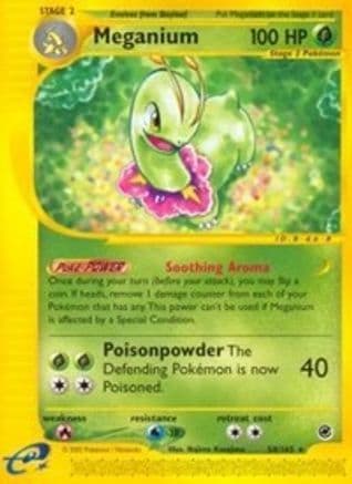 Meganium 54/165 - Expedition Reverse Holofoil