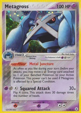 Metagross  - Reverse Holofoil Hidden Legends - Holo Rare