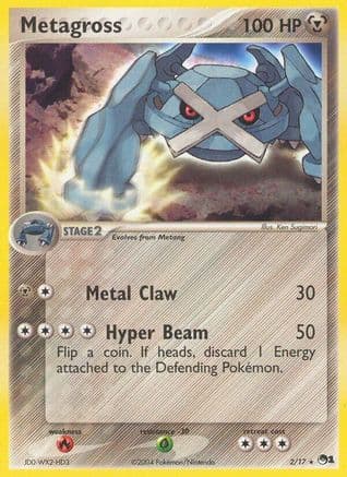 Metagross 002/17 - POP Series 1 Holofoil