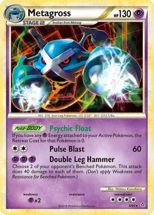 Metagross  - Reverse Holofoil Unleashed - Holo Rare