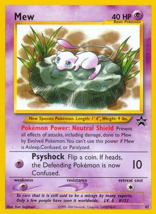 Mew 047/53 - WoTC Promo