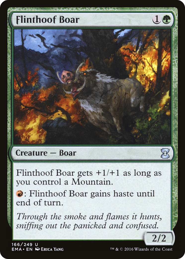Flinthoof Boar [Eternal Masters] Foil