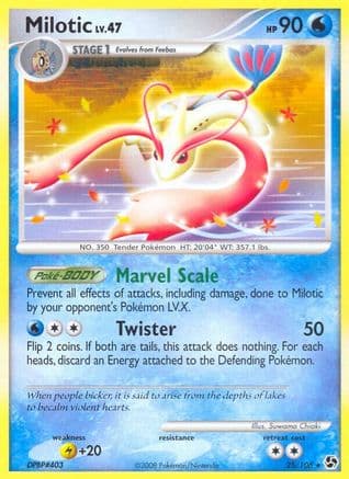 Milotic (25/106) [Diamond & Pearl: Great Encounters] Reverse Holofoil
