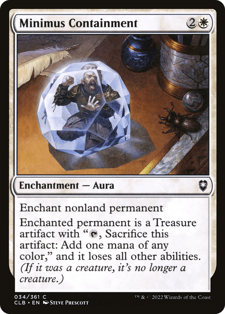 Minimus Containment [Commander Legends: Battle for Baldur's Gate] Foil
