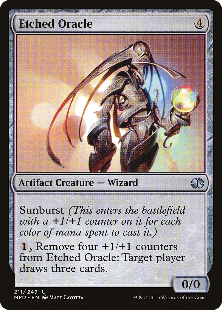 Etched Oracle [Modern Masters 2015] Foil