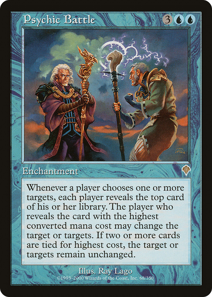 Psychic Battle [Invasion] Foil