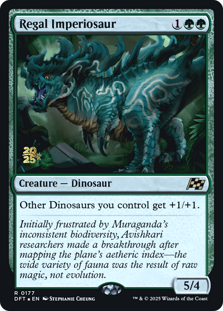 Regal Imperiosaur (-177) [Prerelease Cards]  Foil