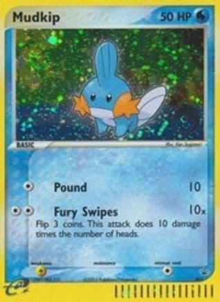 Mudkip  (POP Tournament) 5/40 - Nintendo Promos Holofoil