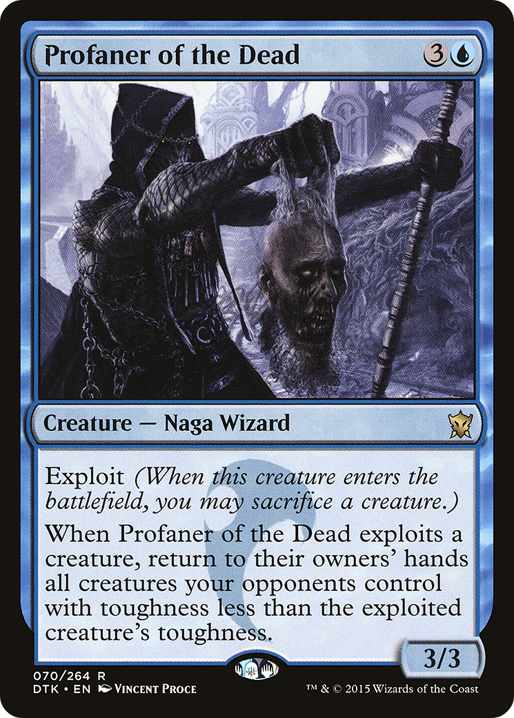 Profaner of the Dead [Dragons of Tarkir] Foil