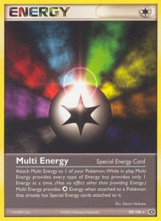 Multi Energy 89/106 - Emerald Reverse Holofoil