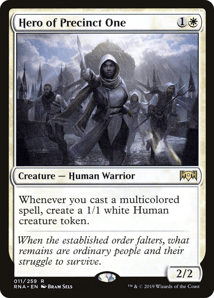 Hero of Precinct One [Ravnica Allegiance] Foil