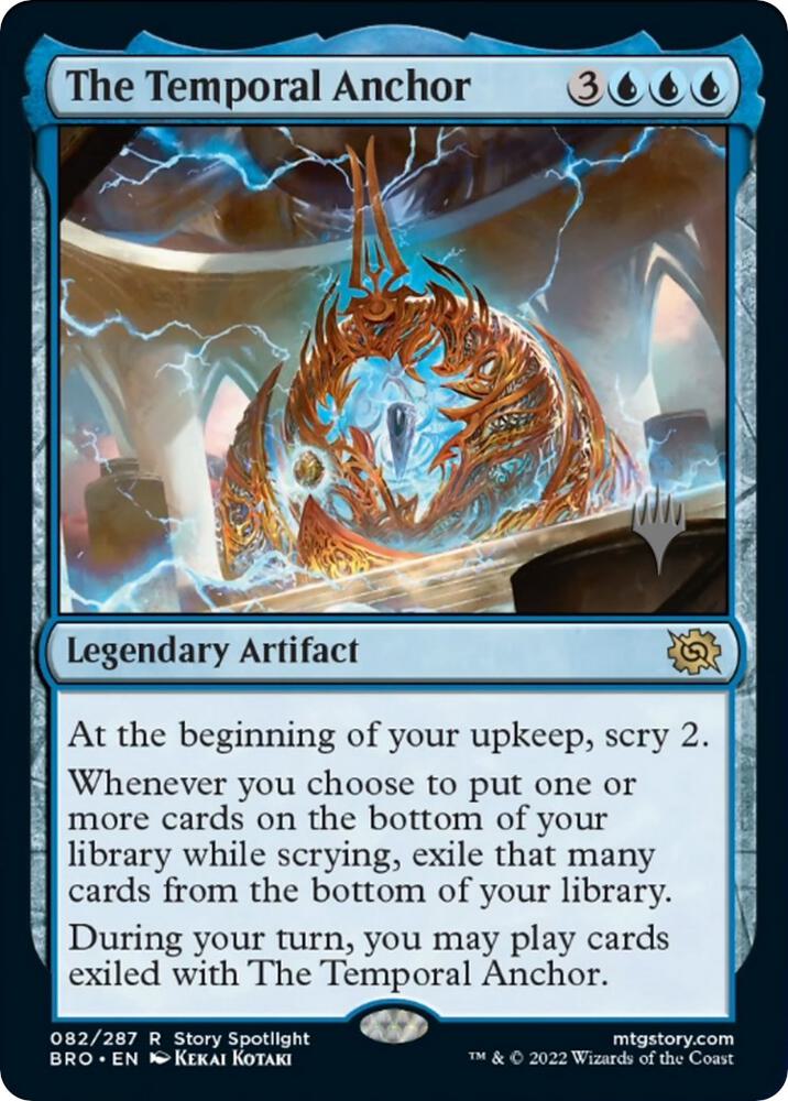 The Temporal Anchor 82p/169 (Promo Pack: The Brothers' War) 