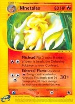 Ninetales 57/165 - Expedition Reverse Holofoil