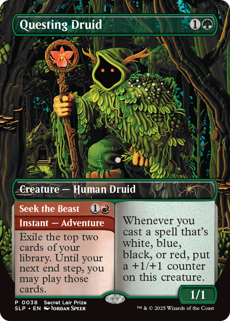 Questing Druid (038) [Secret Lair Showdown]